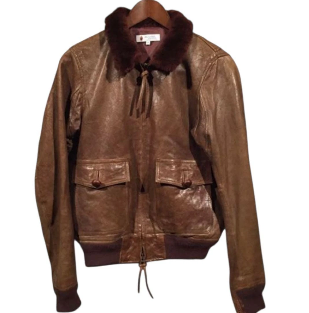Duffer of St. George Leather Outer Shell Coats, Jackets