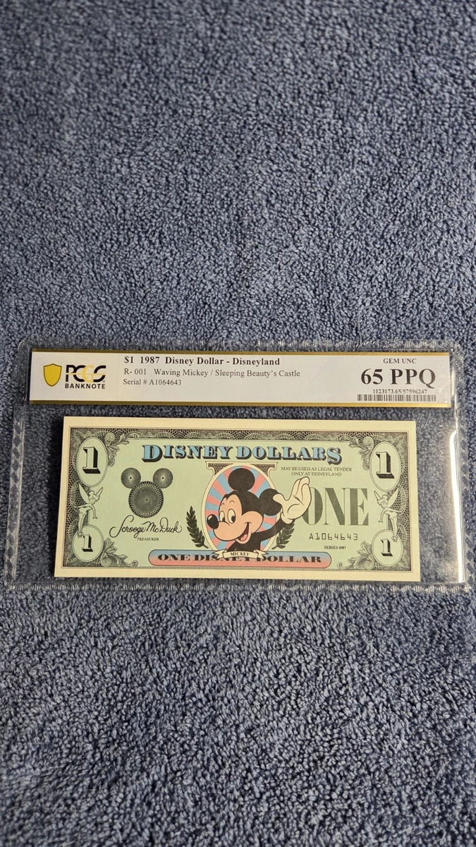 25+ Disney Dollars 1987 for sale | Updated Oct 2026