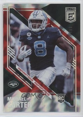2021 Panini Donruss Elite Aspirations Shimmer /499 Michael Carter Rookie RC 4xw