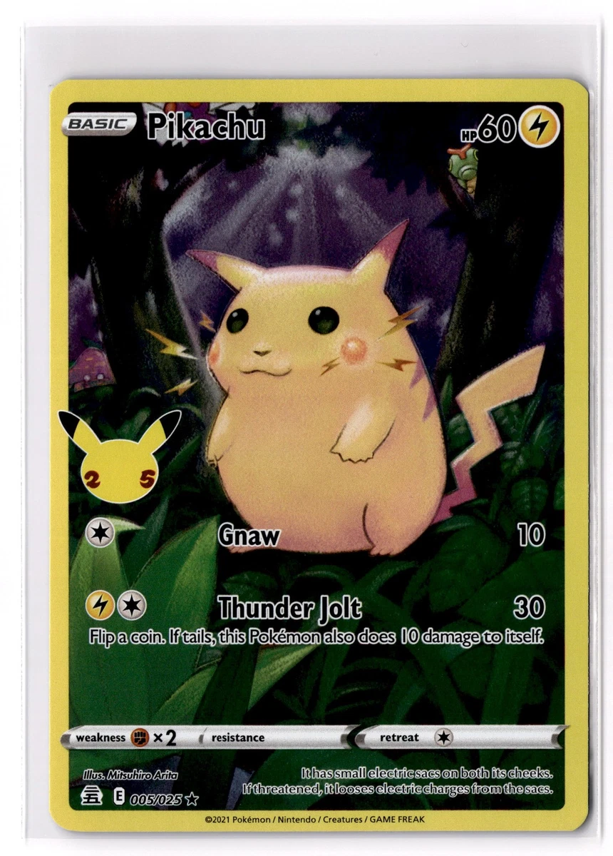【PSA8】ピカチュウ 005/025 Celebrations NM-MT Pikachu 005/025 Celebrations for sale | eBay