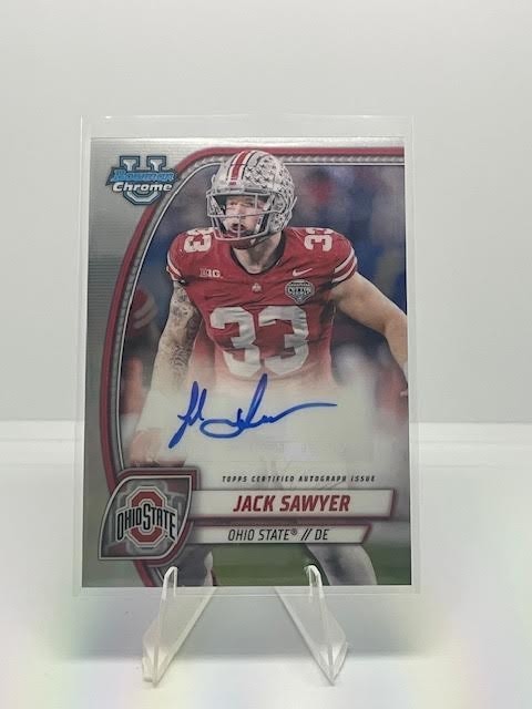2024 Bowman Chrome U - Jack Sawyer - Prospect Auto - #PA-JSA - Buckeyes