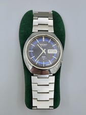 1973 Seiko DX Automatic Blue Face 17 Jewel Me...