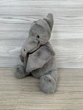 Jellycat Rare Retired Medium Fossily Pterodactyl Excellent Condition Fossilly