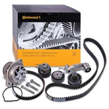 CONTI ZAHNRIEMENSATZ+WASSERPUMPE FÜR VW GOLF 4 5 POLO LUPO SKODA FABIA 1.4 16V
