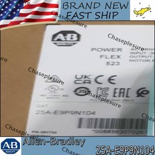 Factory Sealed NEW PLC 25A-E9P9N104 PowerFlex 523 5.5kW (7.5Hp)AC Drive AB