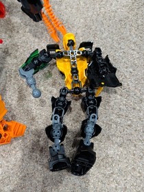 Lot Of 3 LEGO BIONICLE 90661, 2183, 7164 Hero Incomplete 