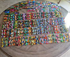 DMC Embroidery Floss Thread Lot 400 New Skeins and 175 Partial Skeins Carded