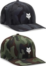 Fox Racing Fox Head Camo Tech Flexfit Hat - Baseball Cap Lid Casual Moto MX