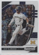 2020 Panini Prizm Draft Picks White Donut Circle /50 Jack Blomgren #PDP140 13u1