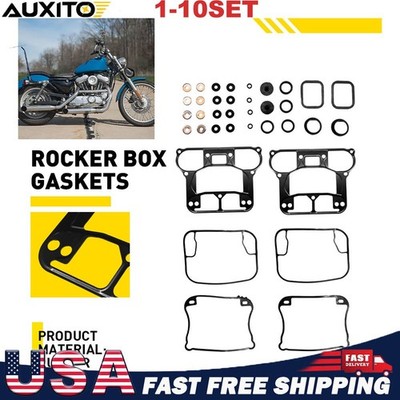 Complete Rocker Box Gasket Kit Rocker For Harley Evolution Engines 1992-1998 New