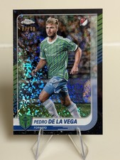 2025 Topps Chrome Mls - Pedro de la Vega #166 Black Refractor /10