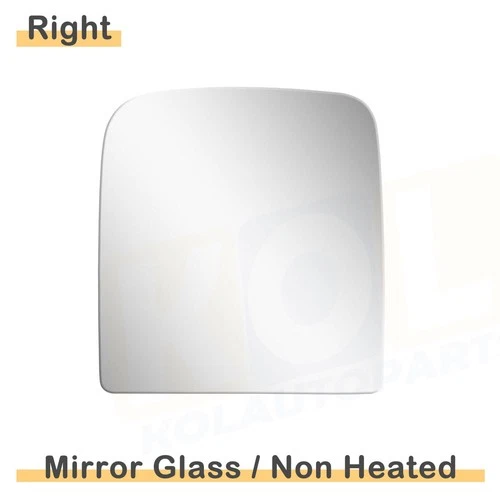 Upper Mirror Glass For 2010-2023 Dodge Ram 1500 Pickup Right Side Adhesive 4340