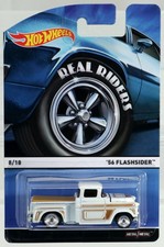 Hot Wheels '56 Flashsider Heritage Real Riders Series - CFN61 NRFP White 2014