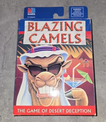 Blazing Camels The Game Of Desert Deception von MB Spiele sehr selten