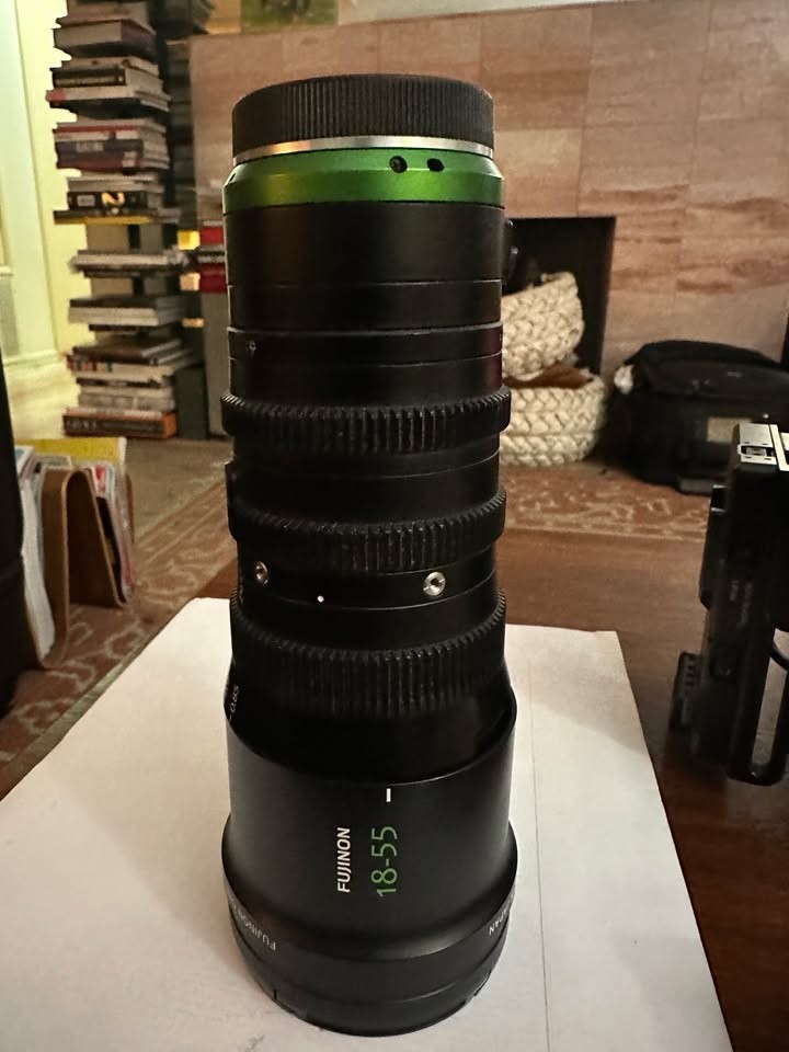 Fujinon MK18-55mm T2.9 Cine Lens – Sony E Mount – WORKING – Front