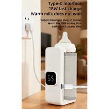 Portable Bottle Warmer Rechargeable Milk Warmer Heating Bag With Constant Te NEW
