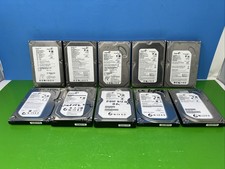 Lot of Ten Seagate Barracuda Preowned Internal Hard Drives Untested