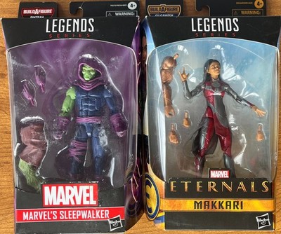 2x New and Sealed Marvel Legends Figures Sleepwalker Makkari!