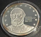 Civil War Sesquicentennial Stonewall Jackson Proof 1 Oz. Silver Round