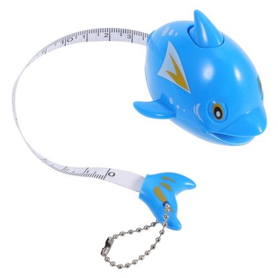  Maßband mit Delfin-Cartoon-Tiermotiv, für medizinische Körpermessungen, Nähen,