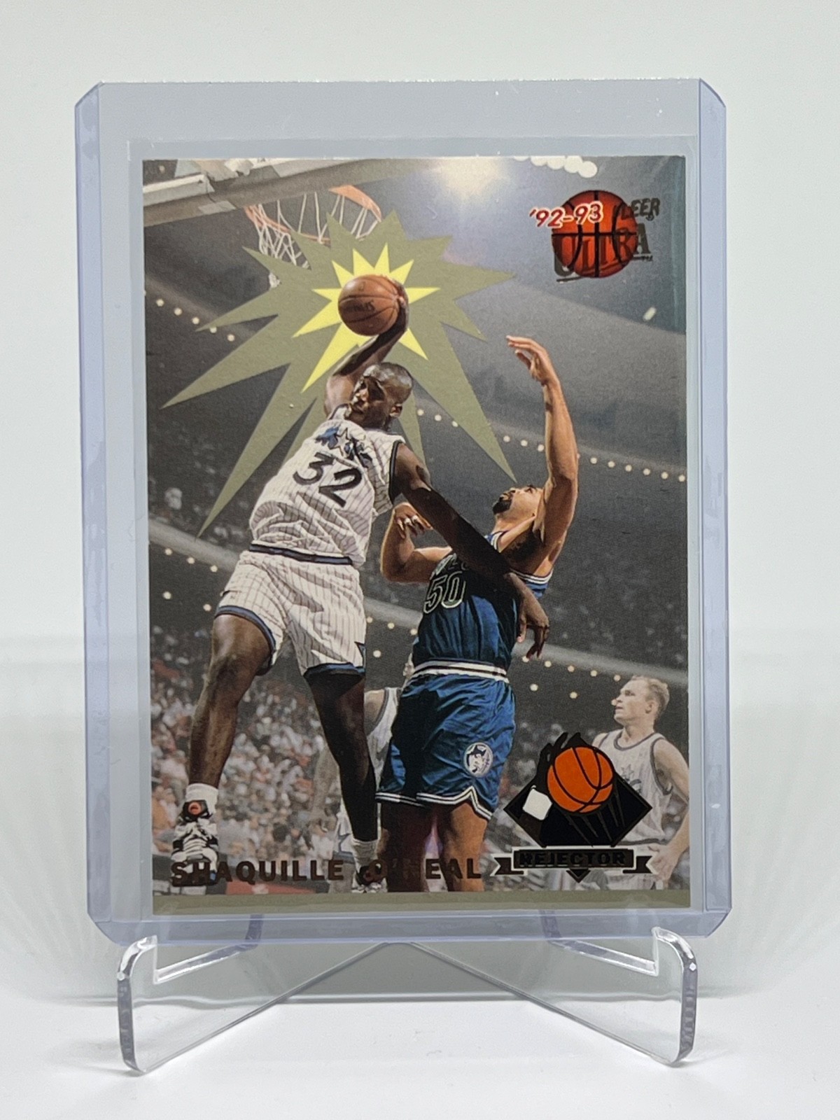 1992-93 Fleer Ultra Shaquille O'Neal #4 Rejectors Orlando Magic