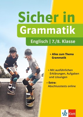 Klett Sicher in Englisch Grammatik  7./8. Klasse ~  ~  9783129276204