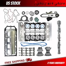 Camshaft Gaskets Oil Pan Kit with MDS Lifter for Dodge Ram 1500 09-15 5.7L Hemi