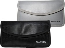 2-Pack Fireproof Faraday Bags Pouch, Cell Phone Anti-Tracking, Anti-Theft K...