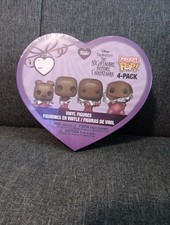 Funko Pocket Pop Nightmare Before Christmas 4-Pack Valentine Heart Tin New