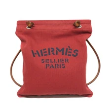 Hermes Aline MM Shoulder Bag Canvas Leather with Dust Bag 2021 #KN892