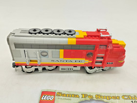LEGO 10020 Santa Fe Super Chief WITH MOTOR 9V 9v Train Train 10022 10025 Train