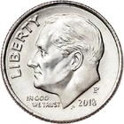 2018 P Roosevelt Dime - Brilliant Uncirculated