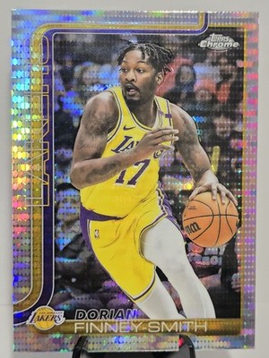 2025-26 Topps Chrome Dorian Finney-Smith Angeles LA Lakers #192 Pulsar Parallel 