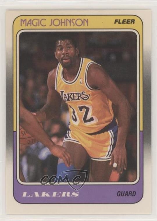 1988-89 Fleer Magic Johnson #67 HOF 2k3