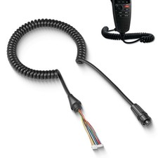For Garmin GHS 10 Replacement Microphone Mic Cord Cable Coiled Extension Cable