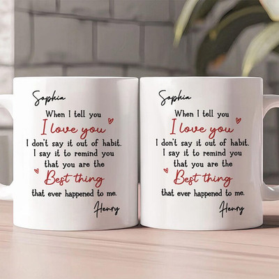 Personalized Best Thing That Ever Happened To Me Mug