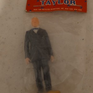 Taylor Vintage Character Toy Figure on Original Card Package