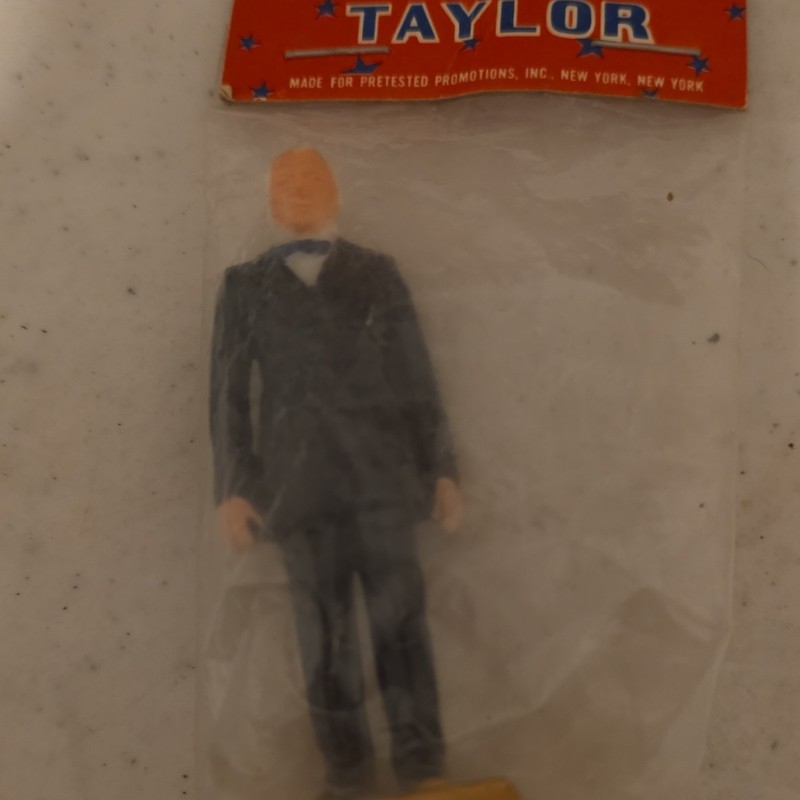 Taylor Vintage Character Toy Figure on Original Card Package
