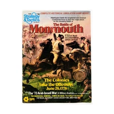 SPI Strategy & Tactics #90 w/The Battle of Monmouth Mag VG