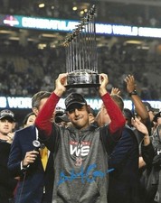 Autographed ALEX CORA Boston Red Sox 8x10 Photo - w/COA