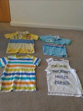 Boys T-Shirt, vest & polo shirts Age 4-6 Years old