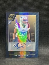 Panini 2022 Zenith Rookie Autograph Marcus Jones 05/50 #148 Patriots Football