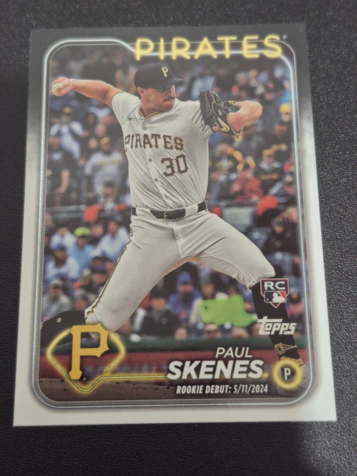 2024 Topps Update Series - Rookie Debut Paul Skenes #US288 (RC)