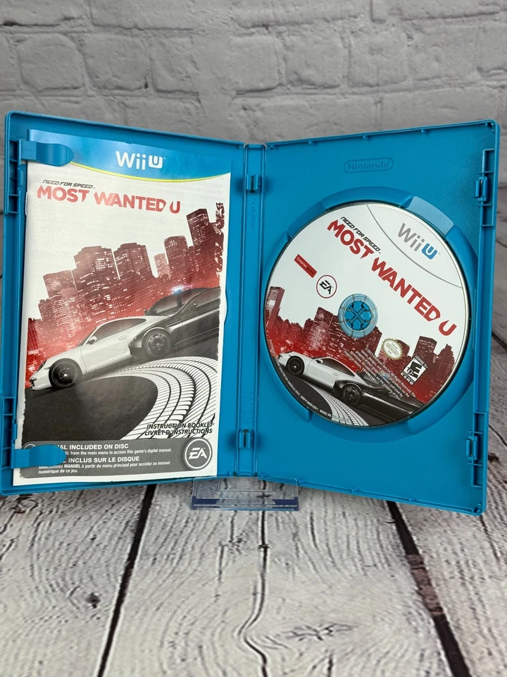 Need for Speed Most Wanted (Nintendo Wii U, 2013) CIB Complete - Image 3 of 4