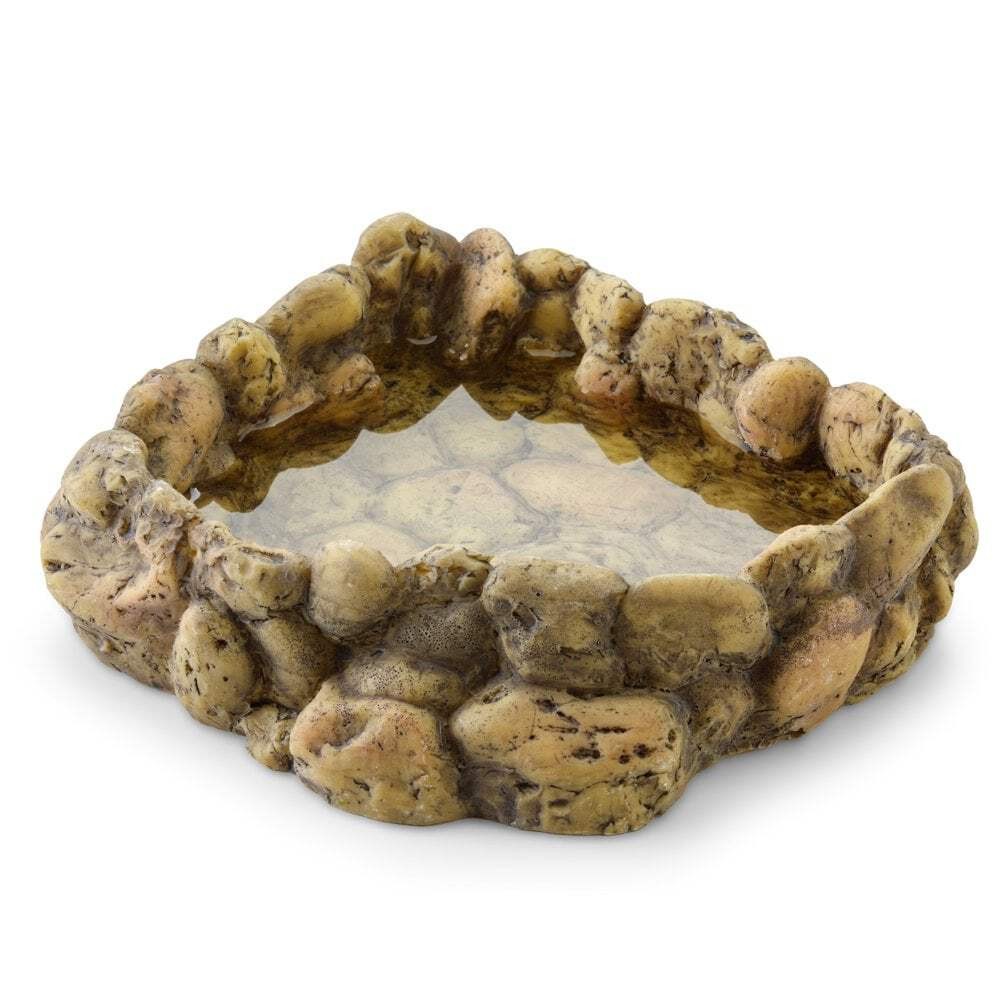 Exo Terra Reptile Vivarium Decor Corner Water Dishes