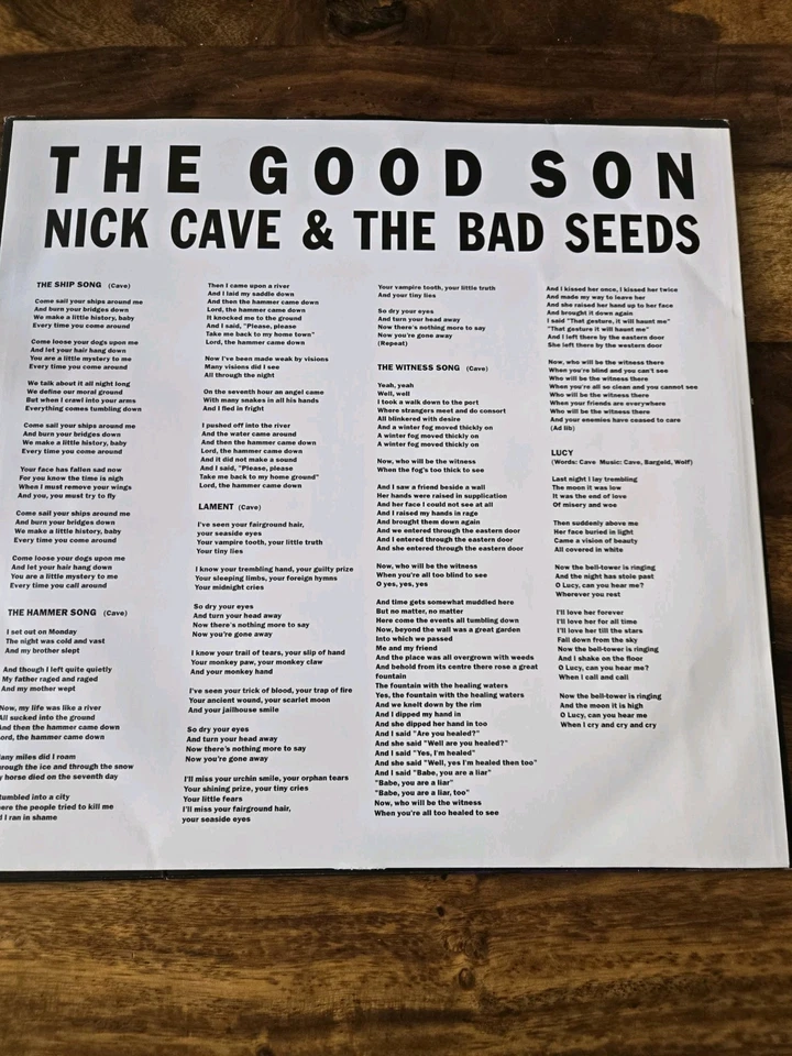 The Good Son von Nick Cave & The Bad Seeds (Schallplatte, 2015) - Bild 4 von 4