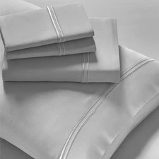 New Purecare Premium 100% Tencel Sheet Set Gray In Size Twin Xl