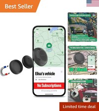 Magnetic Hidden GPS Tracker for Vehicles   Long Battery Life, No Subscription...