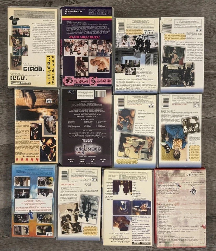 Hebrew VHS Movie Lot of 12 Cult Films Vintage Comedy Drama History RARE Israeli Foto 2 de 4