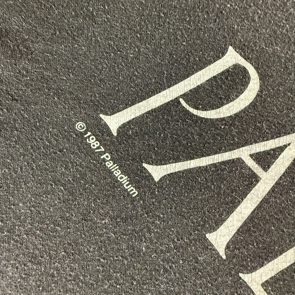 VINTAGE 1987 NYC THE PALLADIUM WORLD FAMOUS NIGHTCLUB T-SHIRT STUDIO 54 LARGE - Image 3 of 4